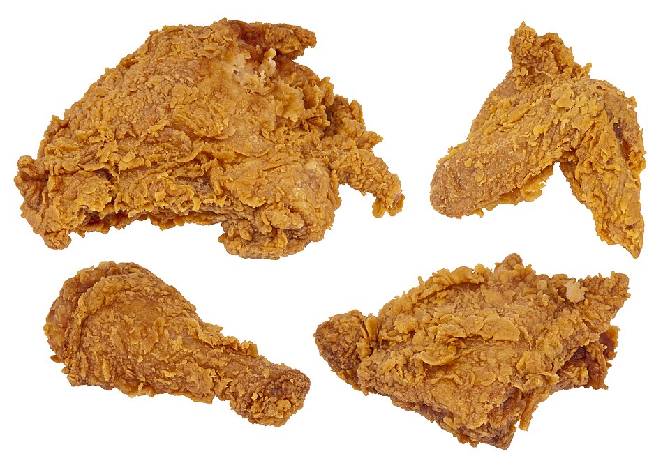 Crispy fried chicken