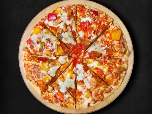 White Cream Pizza 8"
