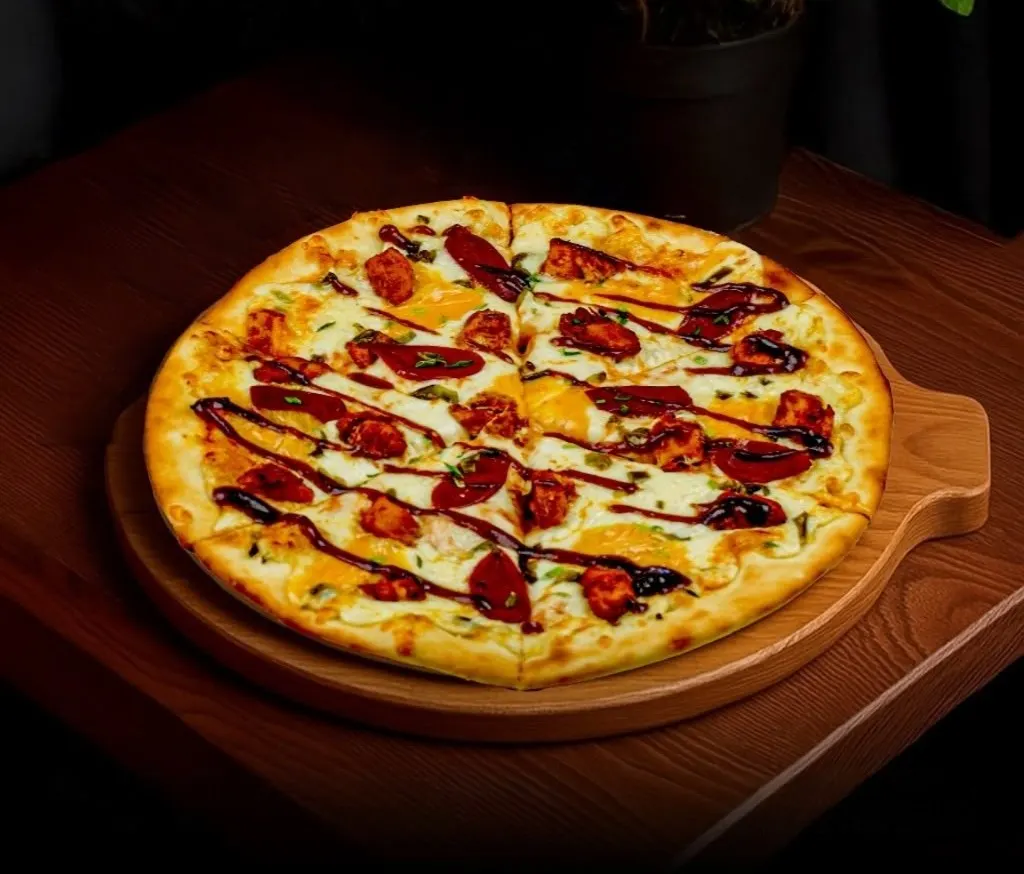 Barbecue Naga Pizza 12"
