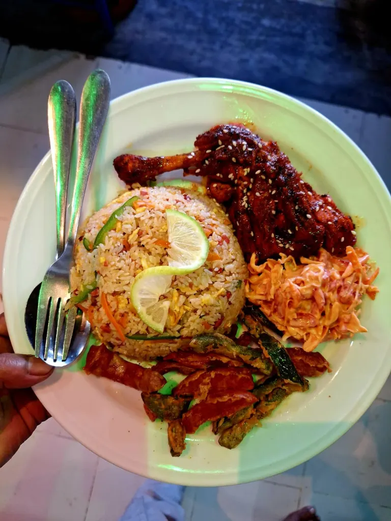 Fried Rice Platter 1