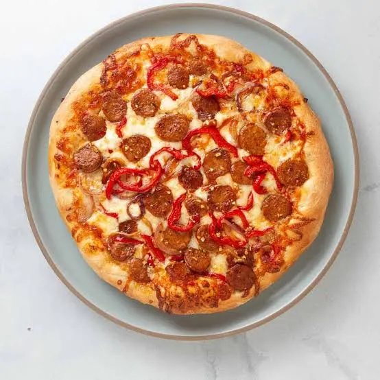 Chicken Sausage Pizza 8"