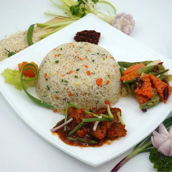 Masala Fried Rice Platter